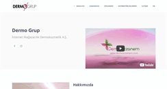 Desktop Screenshot of dermogrup.com